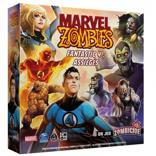 Zombicide Marvel Zombies - Fantastic 4 : Assiégés CMON - 1