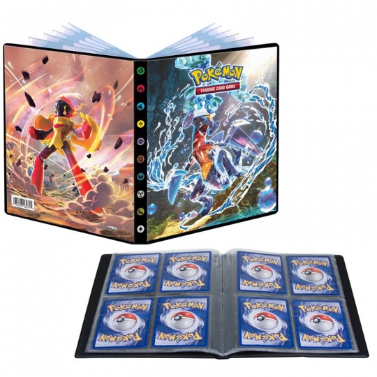 Pokémon : Portfolio A5 EV04 Faille Paradoxe 80 cartes - BCD