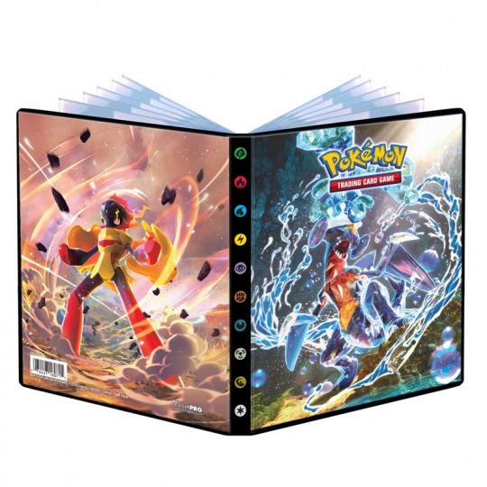 Pokémon : Portfolio A5 EV04 Faille Paradoxe 80 cartes Pokémon - 1