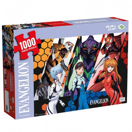 Puzzle 1000 pièces - Officiel Neon Genesis Evangelion Don't Panic Games - 1