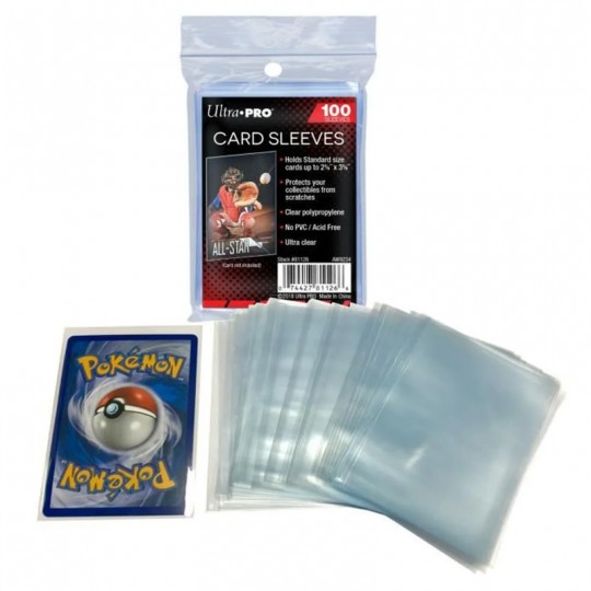 Ultra Pro - 100 sleeves standard - cartes 66 x 91 mm - soft transparent Ultra.PRO - 2