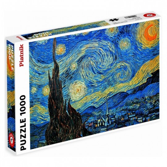 Puzzle Van Gogh Nuit étoilée 1000 pcs Piatnik - 2