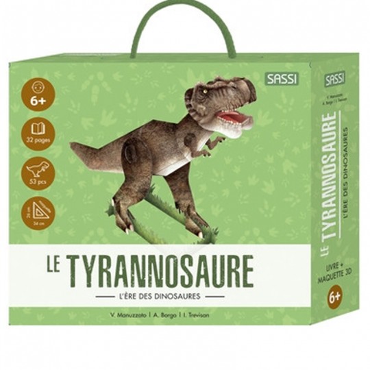 Le Tyrannosaure 3D - L'ère des dinosaures Sassi - 1