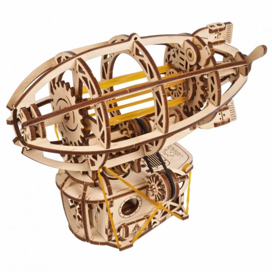 Dirigeable Steampunk Ugears - Puzzle 3D mécanique en bois UGEARS - 1