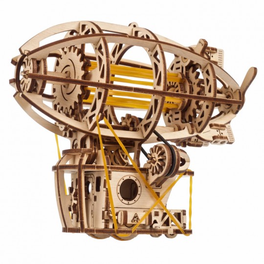 Dirigeable Steampunk Ugears - Puzzle 3D mécanique en bois UGEARS - 3