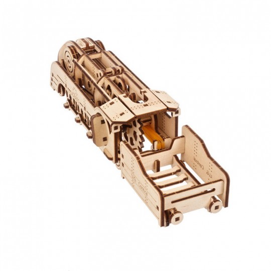 Mini Locomotive Ugears - Puzzle 3D mécanique en bois UGEARS - 1