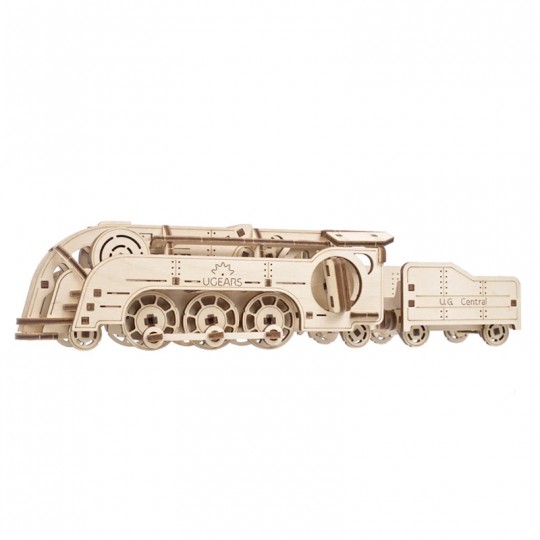 Mini Locomotive Ugears - Puzzle 3D mécanique en bois UGEARS - 2