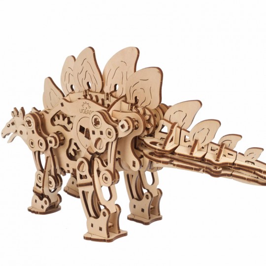 Stégosaure Ugears - Puzzle 3D mécanique en bois UGEARS - 1