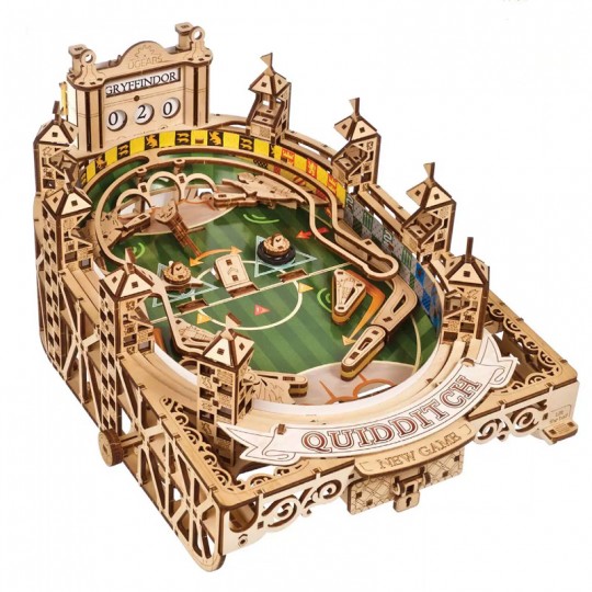 Flipper Quidditch Ugears - Puzzle 3D mécanique en bois UGEARS - 1
