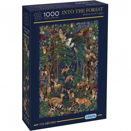Puzzle 1000 pcs Into the Forest - Gibsons Gibsons - 1