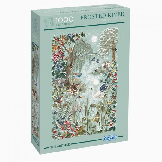 Puzzle 1000 pcs Frosted River - Gibsons Gibsons - 1