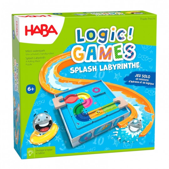 Logic! GAMES : Splash Labyrinthe - Haba Haba - 1