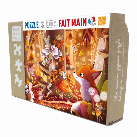 Puzzle 24 pcs Maison des Fées - Puzzle Michèle Wilson Puzzle Michèle Wilson - 1