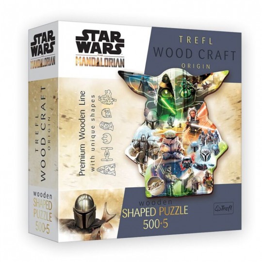 Puzzle en Bois Star Wars : Maitre Yoda 505 pcs - Trefl TREFL SA - 1