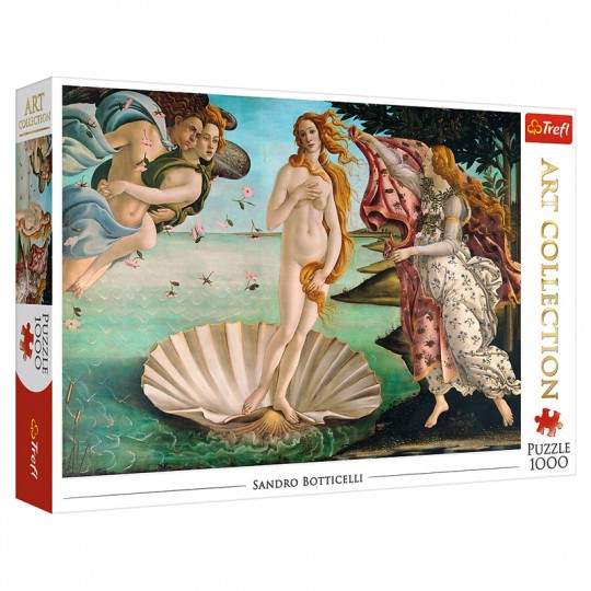 Puzzle Art Collection La Naissance de Vénus, Sandro Botticelli 1000 pcs - Trefl TREFL SA - 1