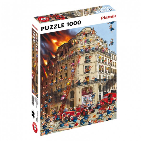 Puzzle Ruyer Pompiers 1000 pcs Piatnik - 1