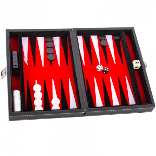 Backgammon voyage magnétique 23 cm Prestige - 1