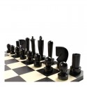 Pièces d'echecs Berliner Buis/Ébonisé n°3 - Cases 40mm Loisirs Nouveaux - 2 Pièces d'echecs Berliner Buis/Ébonisé n°3 - Cases 40mm Loisirs Nouveaux - 2