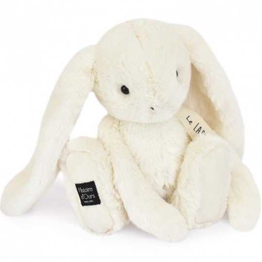 Peluche lapin écru Vanille 50 cm - Doudou et Cie Histoire d'Ours - 1