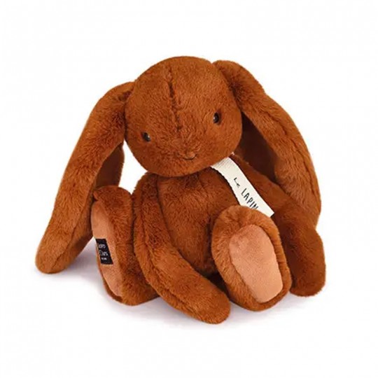 Peluche lapin marron Capuccino 50 cm - Doudou et Cie Histoire d'Ours - 1