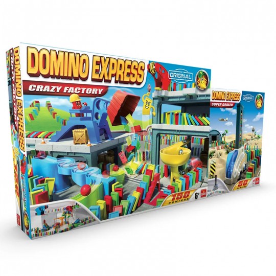 PACK Crazy Factory + Super Dealer - Domino Express Goliath - 1