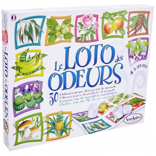 Le Loto des Odeurs - Jeu éducatif ludique par Sentosphère