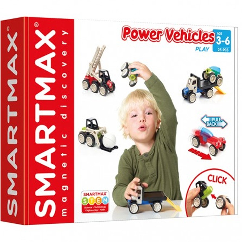 SmartMax Power Véhicles Mix - Jeu SmartMax - Boutique BCD JEUX