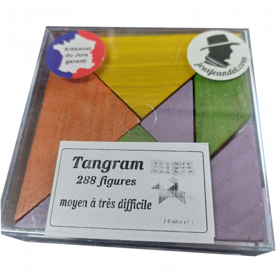 Tangram Couleur 288 figures Jeandel - 1