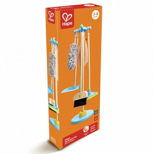 Support pour balais et set de nettoyage - Hape Hape - 1