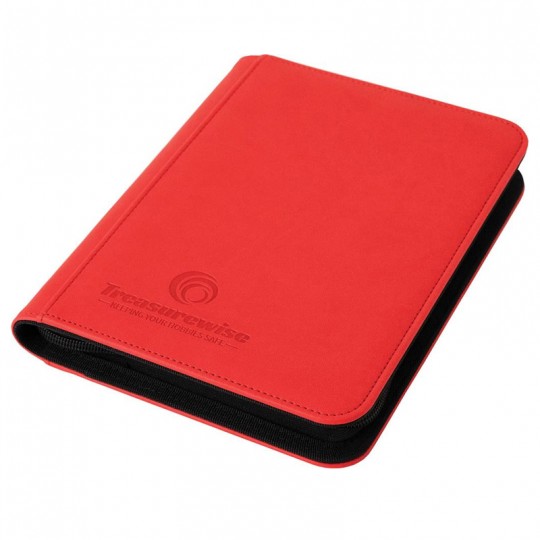 Portfolio WiseGuard Mini Zip 160 cartes Red TreasureWise - 2