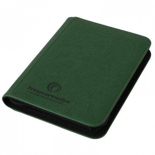 Portfolio WiseGuard Mini Zip 160 cartes Green TreasureWise - 2