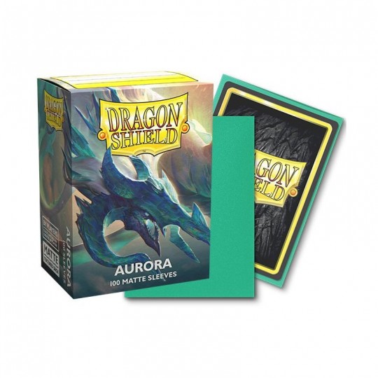 100 Sleeves Standard Dragon Shield Player's Choice : Aurora Arcane Tinmen - 1