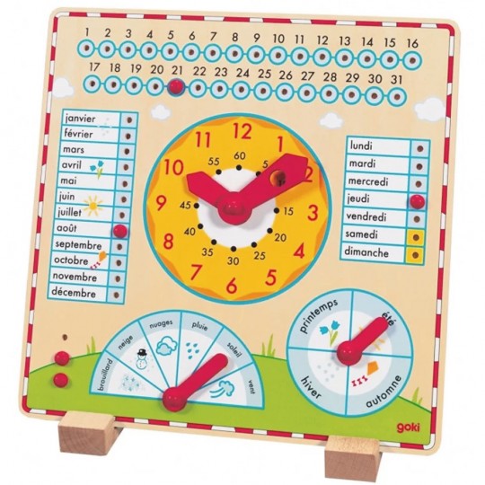 Horloge-calendrier - Goki Goki - 2