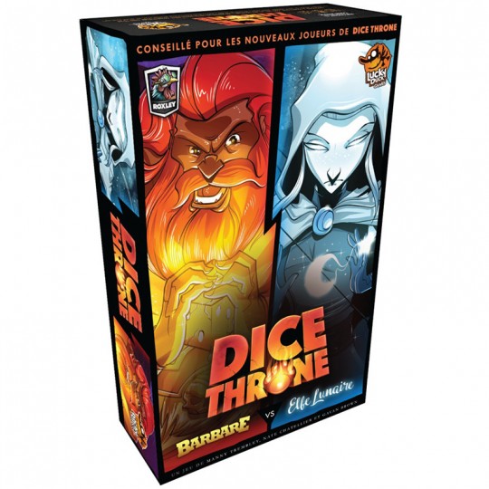 Dice Throne S1 - Barbare Vs Elfe Lunaire Lucky Duck Games - 1