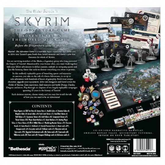 The Elder Scrolls V : Skyrim The Adventure Game Modiphius Entertainment - 2