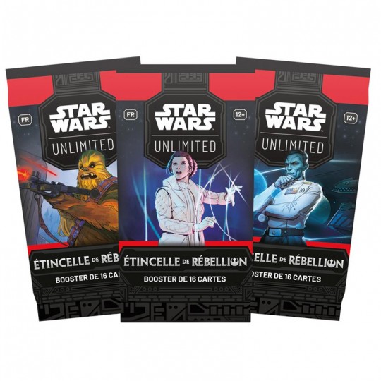 Star Wars Unlimited : Etincelle de Rébellion :Booster Fantasy Flight Games - 1