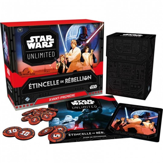 Star Wars Unlimited : Etincelle de Rébellion : Kit d'Avant-première Fantasy Flight Games - 1