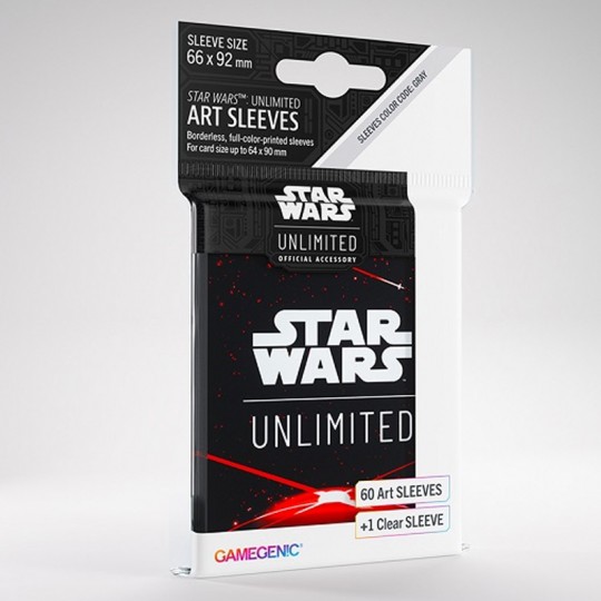 GG : Star Wars Unlimited Art Sleeves : Space Red Gamegenic - 1