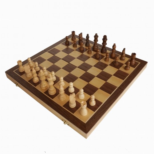 Jeu d'échecs magnétique pliable 38 cm Loisirs Nouveaux - 2