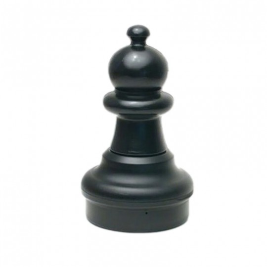 Pion Noir 43cm à l'unité pour Echecs géant 60 cm Rolly Toys - 1