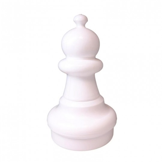 Pion Blanc 43cm à l'unité pour Echecs géant 60 cm Uber Games - 1