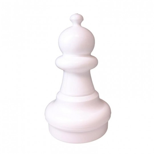 Pion Blanc à l'unité pour Echecs géant 60 cm Rolly Toys - 1