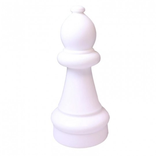 Fou Blanc à l'unité pour Echecs géant 60 cm Rolly Toys - 1