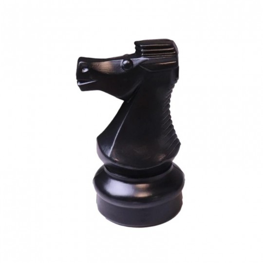 Cavalier Noir 44cm à l'unité pour Echecs géant 60 cm Uber Games - 1