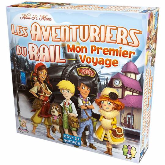 Les Aventuriers du Rail Europe - Mon 1er Voyage Days of Wonder - 1