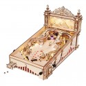 Flipper 3D pinball machine - Puzzle 3D Mécanique en bois Rokr Rokr - 2 Flipper 3D pinball machine - Puzzle 3D Mécanique en bois Rokr Rokr - 2