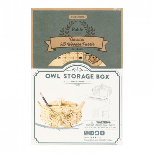 Pot à crayon DIY - Owl Box - Rolife Rolife - 2