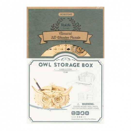 Pot à crayon DIY - Owl Box - Rolife Rolife - 3