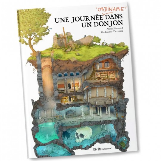 Une journée ordinaire dans un Donjon - Livre Jeu De Architecturart - 1