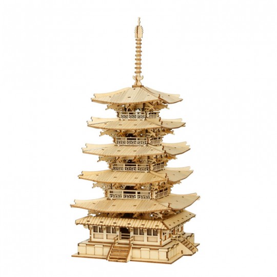 Pagode à 5 étages - Puzzle 3D en bois Rolife Rolife - 3